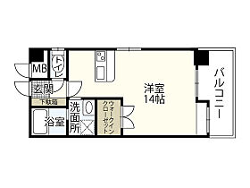 広島県広島市南区宇品御幸3丁目（賃貸マンション1R・8階・37.35㎡） その2