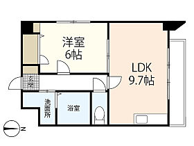 広島県広島市東区矢賀新町5丁目（賃貸マンション1LDK・7階・38.13㎡） その2