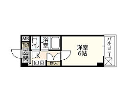 メゾン岩滝  ｜ 広島県広島市安芸区船越南1丁目（賃貸マンション1K・3階・18.72㎡） その2