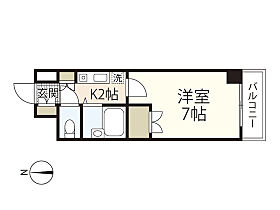 広島県広島市南区宇品御幸3丁目（賃貸マンション1K・3階・21.90㎡） その2