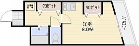 牛田本町　橋本ビル  ｜ 広島県広島市東区牛田本町2丁目（賃貸マンション1K・2階・25.08㎡） その2