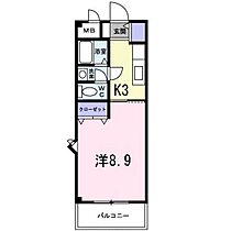 広島県広島市南区東雲1丁目（賃貸マンション1K・4階・27.20㎡） その2