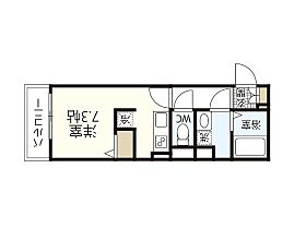 広島県広島市南区西霞町（賃貸アパート1R・2階・22.35㎡） その2