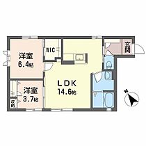 広島県広島市東区中山中町（賃貸アパート2LDK・1階・57.06㎡） その2