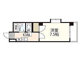 ESSOR・K  ｜ 広島県広島市西区楠木町1丁目（賃貸マンション1K・4階・24.08㎡） その2