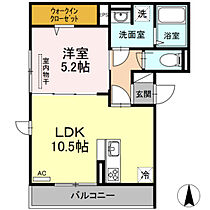 ヴェールビレッジ三戸  ｜ 広島県広島市安芸区中野東1丁目（賃貸アパート1LDK・2階・40.90㎡） その2