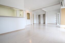 クレスト段原 12階4LDKのリビング/ダイニング