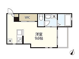 Firens"ko5 ワンルームの間取図画像