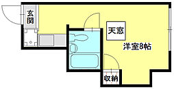 間取図画像 ワンルーム