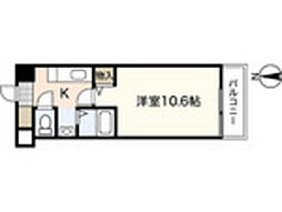 A・LIFE大塚 1Kの間取図画像