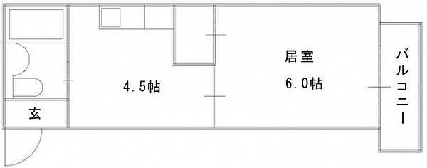 広島県広島市東区若草町(賃貸マンション1DK・5階・25.30㎡)の写真 その2