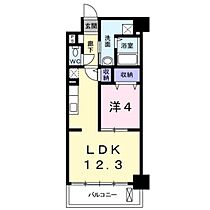 広島県広島市西区古江上2丁目（賃貸マンション1LDK・4階・41.80㎡） その2