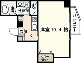 ウイング平和大通り  ｜ 広島県広島市中区富士見町（賃貸マンション1K・6階・28.98㎡） その2