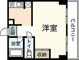 Ｍビル  ｜ 広島県広島市中区堺町1丁目（賃貸マンション1K・2階・27.00㎡） その2