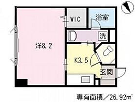 クラッセ銀山  ｜ 広島県広島市中区銀山町（賃貸マンション1K・4階・26.92㎡） その2