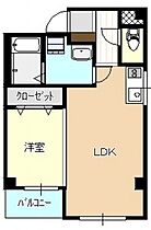 J・H的場  ｜ 広島県広島市南区的場町2丁目（賃貸マンション1LDK・6階・36.00㎡） その2