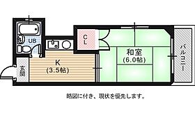 ヴィラ翠町  ｜ 広島県広島市南区翠4丁目（賃貸マンション1K・3階・20.10㎡） その2