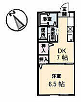 広島県廿日市市宮島口西3丁目（賃貸アパート1K・1階・28.21㎡） その1