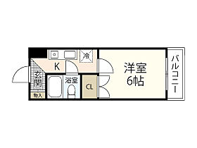 広島県広島市西区庚午中1丁目（賃貸マンション1K・3階・17.22㎡） その2