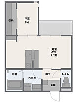 広島県廿日市市地御前1丁目（賃貸アパート1LDK・1階・32.46㎡） その2