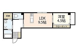 広島県安芸郡府中町宮の町2丁目（賃貸アパート1LDK・1階・41.28㎡） その2