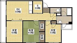 大地マンション 1階3SDKの間取り