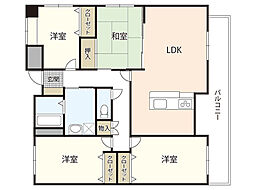 間取図画像 4LDK