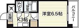 フェニックス保田 1Kの間取図画像