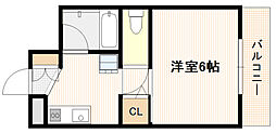 A1ビル 1DKの間取図画像