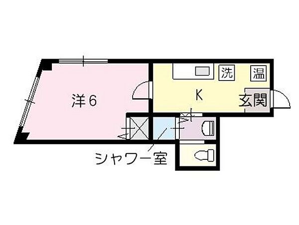 パピヨン大手町 ｜広島県広島市中区大手町3丁目(賃貸マンション1K・5階・18.00㎡)の写真 その1