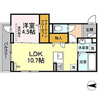 D-ROOM宇品西  ｜ 広島県広島市南区宇品西4丁目（賃貸アパート1LDK・3階・41.03㎡） その2
