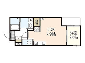 月光西川口町壱番館  ｜ 広島県広島市中区西川口町（賃貸アパート1DK・1階・27.63㎡） その2