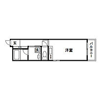 ジェイシティ紙屋町  ｜ 広島県広島市中区大手町2丁目（賃貸マンション1K・4階・27.57㎡） その2