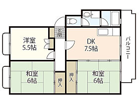 広島県広島市西区井口4丁目（賃貸マンション2LDK・2階・58.64㎡） その2