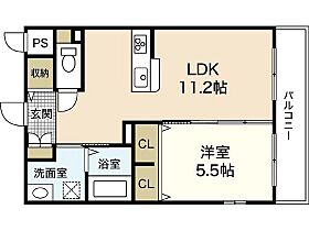 広島県広島市西区庚午中1丁目（賃貸マンション1LDK・1階・39.78㎡） その2