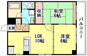 ＩＧＩ　ＭＫビル  ｜ 広島県広島市南区宇品西2丁目（賃貸マンション2LDK・4階・51.20㎡） その2