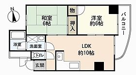 メゾンドソレイユ  ｜ 広島県広島市中区河原町（賃貸マンション2LDK・3階・26.90㎡） その1