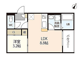 REGALEST廿日市駅南  ｜ 広島県廿日市市桜尾本町（賃貸アパート1LDK・1階・30.46㎡） その2