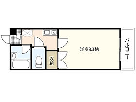 第2中福ビル  ｜ 広島県広島市南区宇品御幸3丁目（賃貸マンション1K・2階・24.00㎡） その2