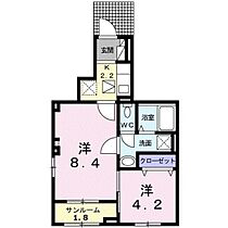 レーヴ旭II  ｜ 広島県広島市南区旭3丁目（賃貸アパート2K・1階・37.98㎡） その2