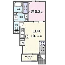 広島県広島市安芸区瀬野5丁目（賃貸アパート1LDK・1階・40.02㎡） その2