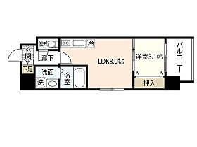 広島県広島市南区西蟹屋3丁目（賃貸アパート1LDK・5階・29.98㎡） その2