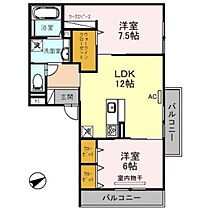 めぐみ  ｜ 広島県広島市東区温品2丁目（賃貸アパート2LDK・2階・61.33㎡） その2