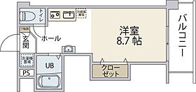 広島県広島市西区中広町1丁目（賃貸マンション1R・5階・20.94㎡） その2