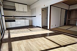 鶴見ハイタウン 12階3LDKのリビング/ダイニング