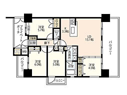 間取図画像 4LDK