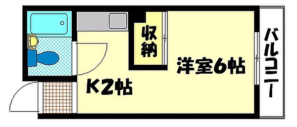 広島県広島市南区段原南1丁目(賃貸マンション1K・1階・17.00㎡)の写真 その2