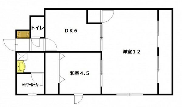 広島県広島市中区幟町(賃貸マンション1LDK・8階・50.05㎡)の写真 その2