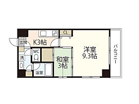 広島県広島市中区河原町（賃貸マンション2K・10階・34.45㎡） その2