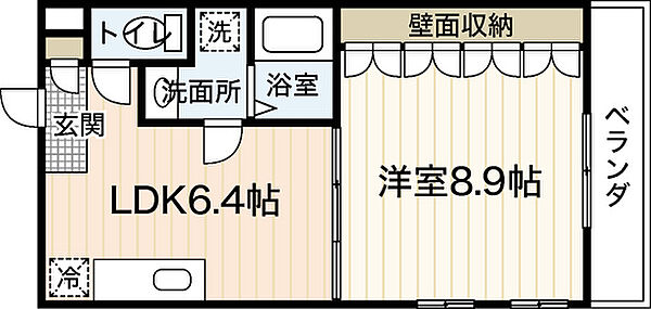 広島県広島市中区舟入町(賃貸マンション1LDK・5階・32.40㎡)の写真 その2